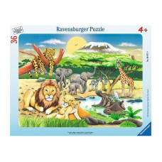 Ravensburger Пазл Африка 36 элементов, 06071