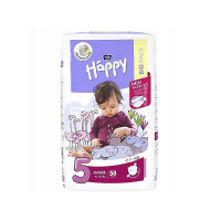 HAPPY Junior mähkmed suurus 5, 12-25kg. 58tk BIG PACK