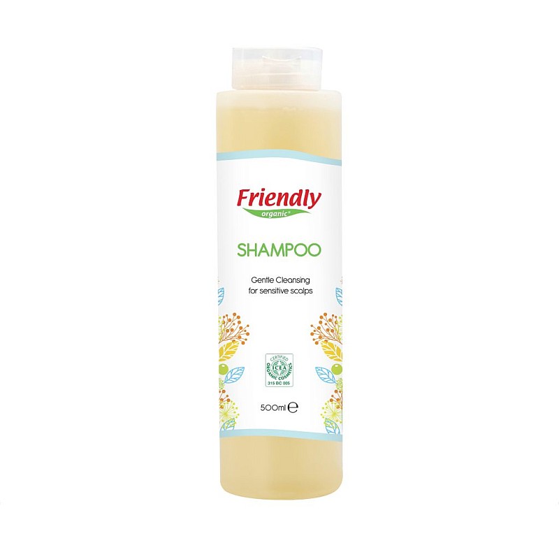 FRIENDLY ORGANIC orgaaniline šampoon tundlikule peanahale 500 ml FR0102