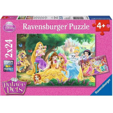 Ravensburger Пазл 2x24 Disney Princess Best Friends R 08952