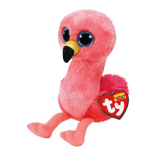 TY Beanie Boos Pehme mänguasi PINK FLAMINGO GILDA 15.5сm, TY36848 LÕPUMÜÜK