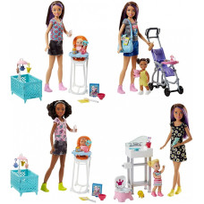 BARBIE Babysitters Skipper кукла няня FHY97