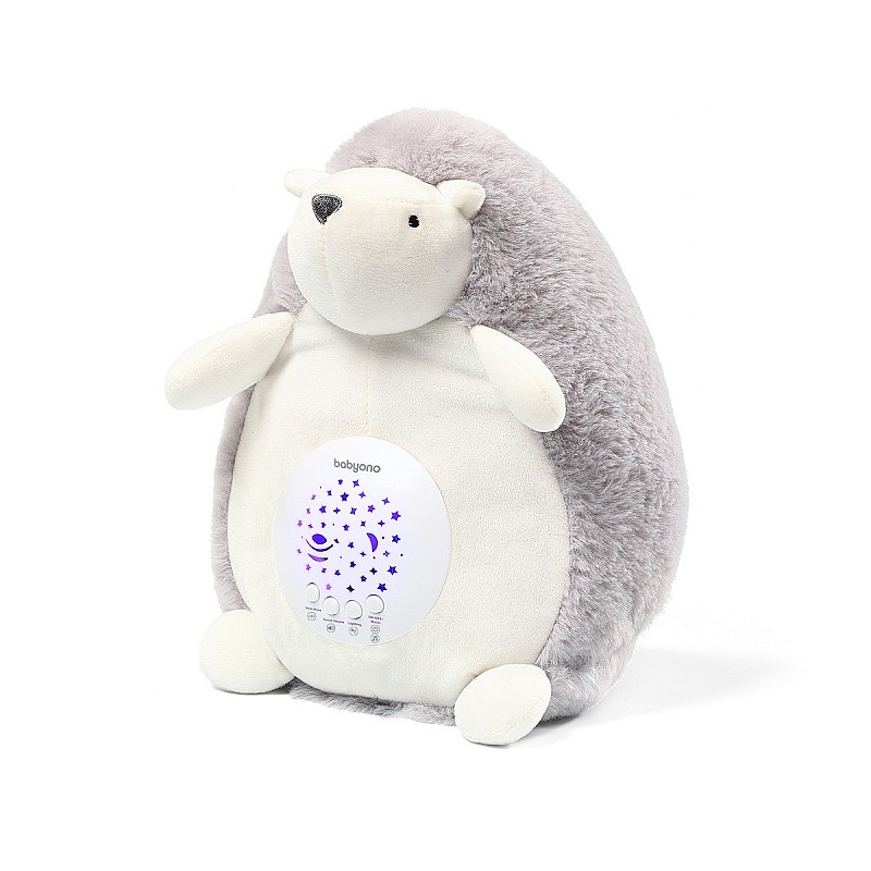 BABYONO Öölamp projektoriga HEDGEHOG HUGO 480