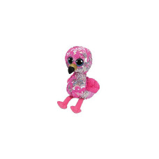 TY Flippables Мягкая игрушка PINKY SEQUIN FLAMINGO reg 15см, TY36267 LÕPUMÜÜK