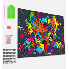 SPLAT PLANET diamond mosaiik 30x40сm FRENCH BULLDOG, SP45560