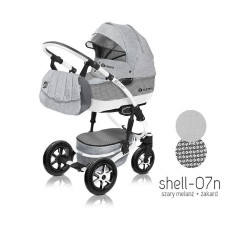 Vanker-jalutuskäru  2in1 BABYACTIVE SHELL EKO , COL.07N