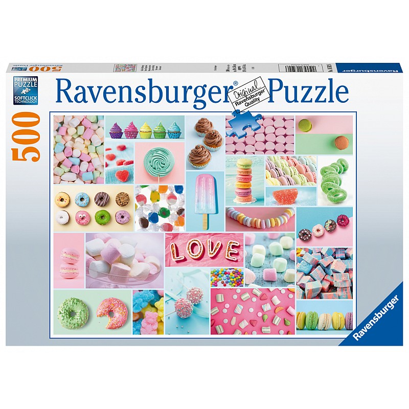 RAVENSBURGER pusle Sweets, 500tk., 16592