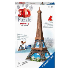 RAVENSBURGER 3D minihoonete pusle Eiffeli torn, 54tk, 12536