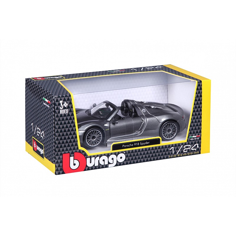 BBURAGO auto 1/24 Porsche 918 Spyder, 18-21076