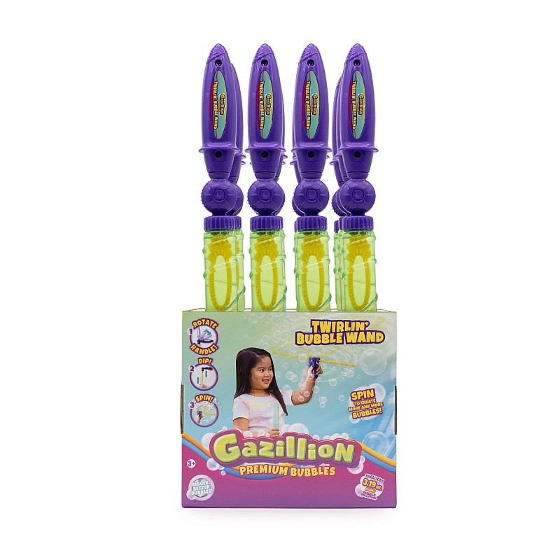 GAZILLION mullitaja Twirlin Bubble Wand, 36749