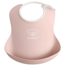 BABYBJORN BIB Pehme pudipõll 4m+, POWDER PINK 046364