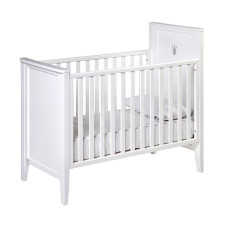 TROLL ROYAL võrevoodi  120x60сm White COT-RY0263