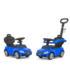 MILLY MALLY MERCEDES AMG C63 Coupe Tõukeauto, BLUE