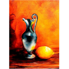 TSVETNOY diamond mosaiik 30x40сm Jug and Lemon, LE057e