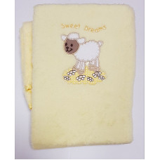 Pleed ANKRAS 80x90cm SHEEP kollane