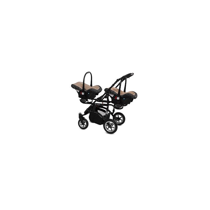 Turvahäll BABYACTIVE TWINNI PREMIUM 1tk.  - 12 BEIGE/black LÕPUMÜÜK