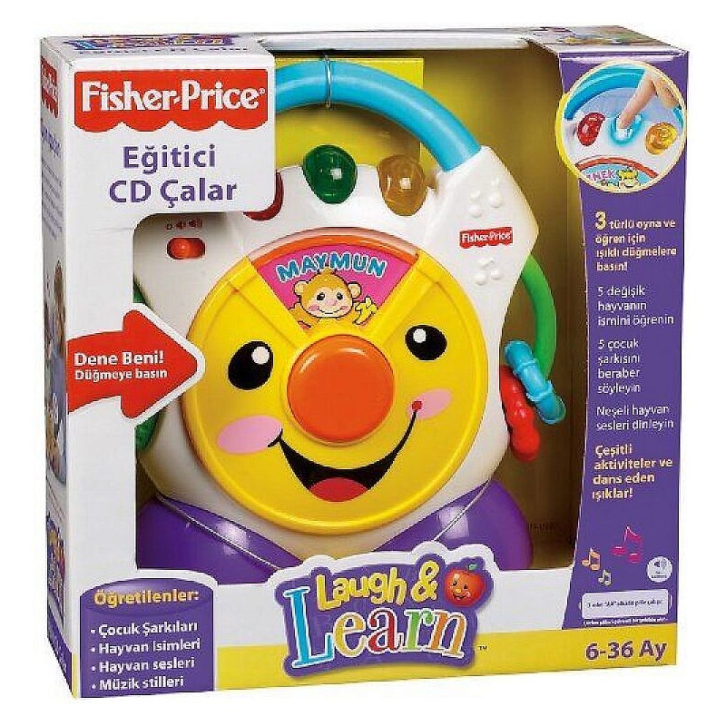 FISHER PRICE Laught&Learn CD плейер T5260 LÕPUMÜÜK