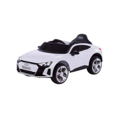 TO-MA AUDI RS E-TRON GT elektriauto FB717 , 12V/4Ah , White  (EVA rattad)