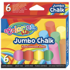 COLORINO JUMBO цветные мелки 6шт.