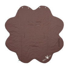 WALLABOO Beebitekk Fleur - 85x85cm, taupe