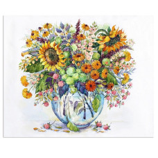 TSVETNOY diamond mosaiik 40x50cm Sunflowers in a Vase, LG027e