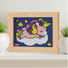 QUERCETTI mosaiik PIXEL ART 4 KAWAII DESIGN - UNICORNO, 0795