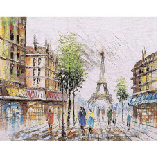 TSVETNOY diamond mosaiik 40x50cm Impression of Paris, LG252e