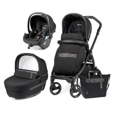 Peg Perego Book ROCK BLACK Elite LOUNGE Modular универсальная коляска 3in1