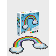 PLUS PLUS pusle numbrite järgi 500tk. RAINBOW 3913