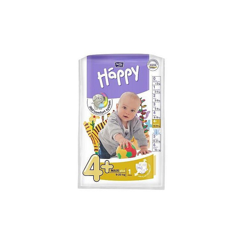 HAPPY Maxi Plus mähkmed suurus 4+, 9-20кг. 1tk