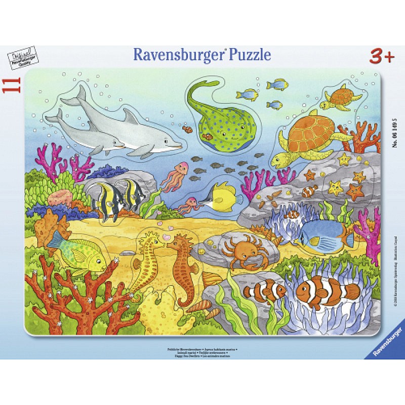 Ravensburger pusle raamis 11 elem. 3+, 06149