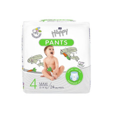 HAPPY Pants Maxi mähkmed suurus 4, 8-14kg. 24tk