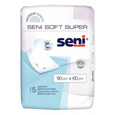 SENI SOFT SUPER hügieenilised mähkmed 60x90сm, 5tk.