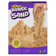 SPIN MASTER KINETIC SAND Pruun plastiliiv 2,5 kg 6060997