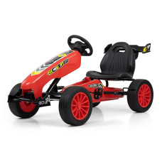 MILLY MALLY ROCKET Pedaalidega kart  RED