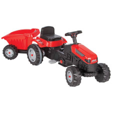 PILSAN haagisega traktor pedaalidega 7 316 red