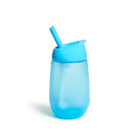 MUNCHKIN pudel kõrrega Simple Clean 296ml Blue 257238 (90018)