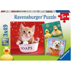 Ravensburger Пазл 3x49 Home Animals R09248