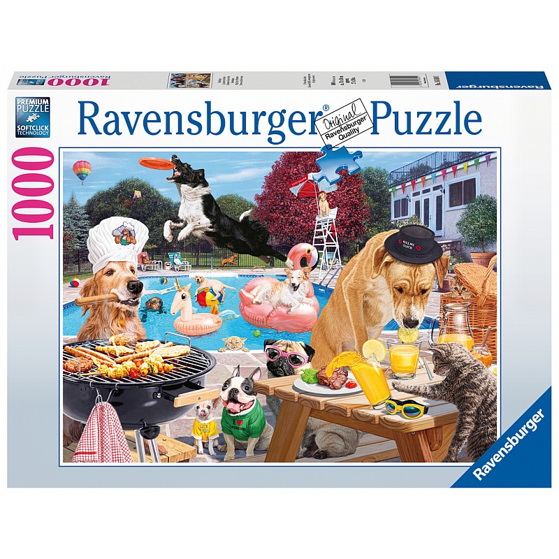 RAVENSBURGER pusle Dog Days of Summer, 1000tk., 16810