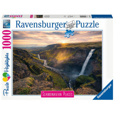 RAVENSBURGER pusle Haifoss Waterfall, Iceland, 1000tk., 16738