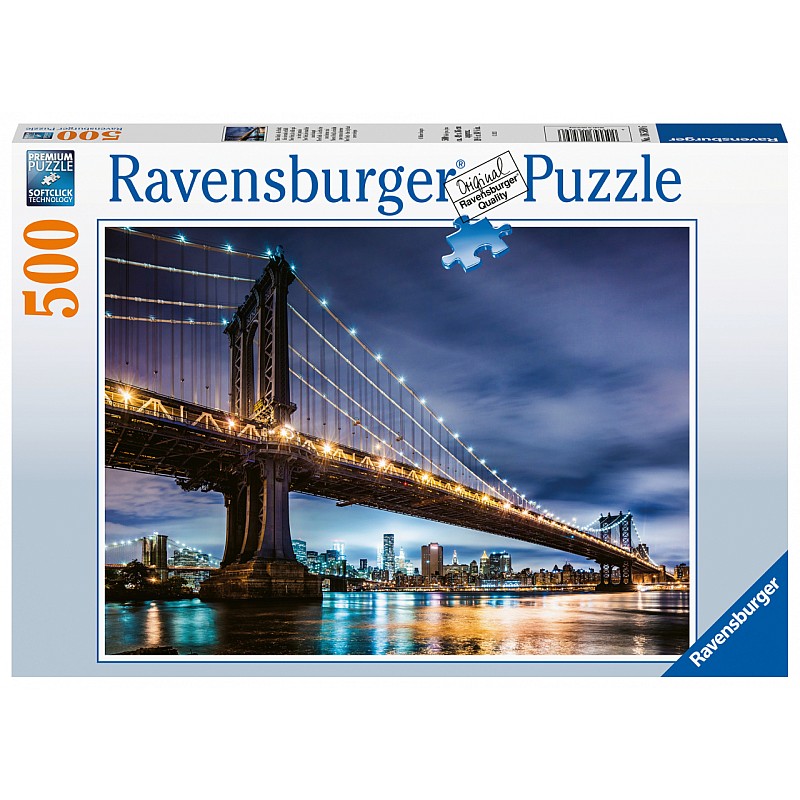 RAVENSBURGER pusle At NY Skyline, 500tk., 16589