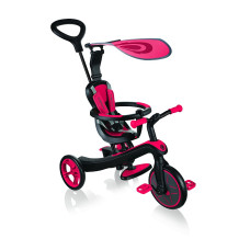 GLOBBER kolmerattaline jalgratas Trike Explorer 4in1, punane, 632-102