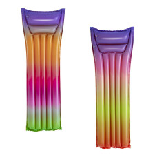 BESTWAY täispuhutav madrats Rainbow, 1.83m x 69cm, sortiment, 44041