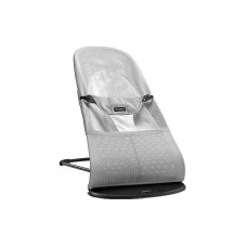 BABYBJORN Bouncer Balance Soft Mesh Lamamistool, Silver/white 005029