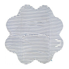 WALLABOO Beebitekk Fleur - 85x85cm, blue striped