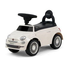 MILLY MALLY FIAT 500 Tõukeauto WHITE