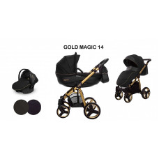 BABYACTIVE MOMMY Gold Vanker-jalutuskäru  3in1, Gold Magic 14