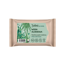 LUBA ECO FAMILY komposteeritav niiske tualetipaber aloe veraga, 50 tk