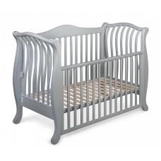 Yappy Kids YappyLa:Le SILVER võrevoodi, light grey