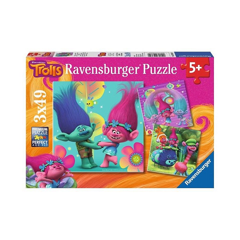 Ravensburger пазл Troll 3x49элем. R09364